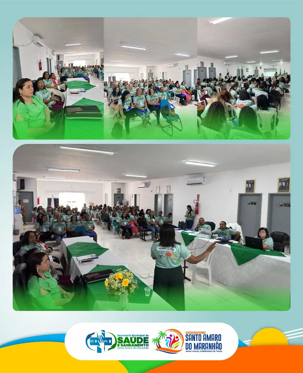 VIII Conferência Municipal de Saúde - Santo Amaro-MA