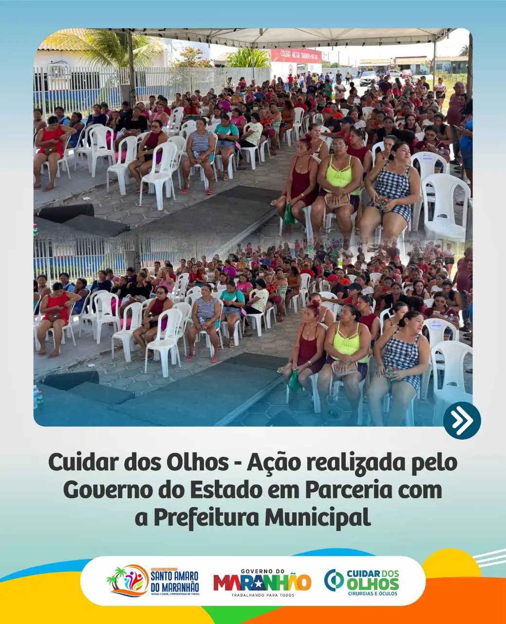 AÇÃO CUIDAR DOS OLHOS!