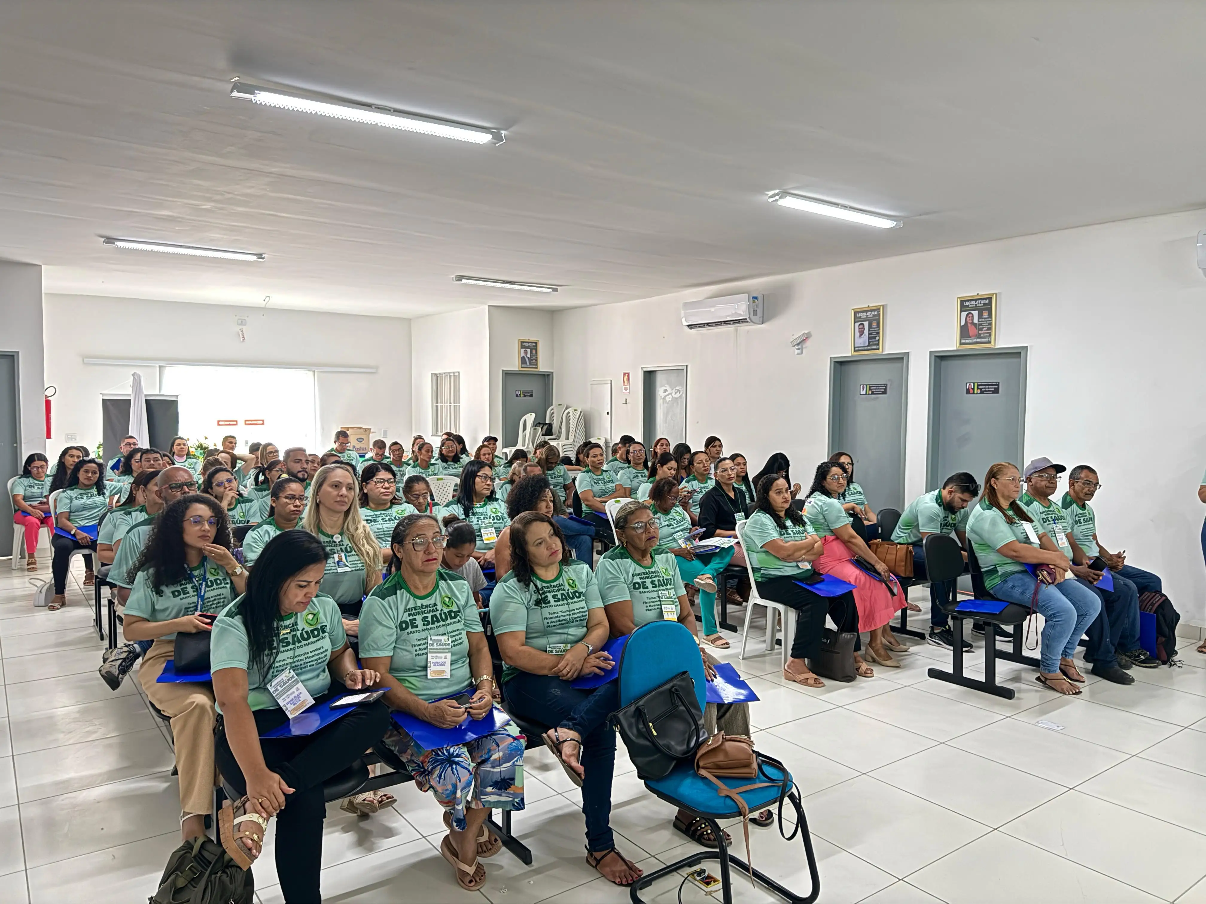 Foto 2 – VIII Conferência Municipal de Saúde - Santo Amaro-MA